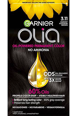 Olia hair dye colours